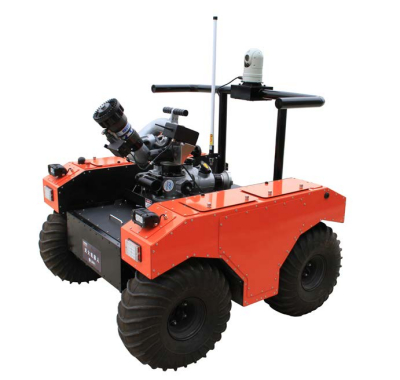 全地形遥控灭火机器人